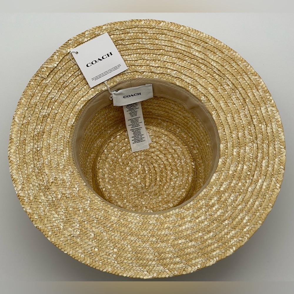 Coach Brimmed Hat With Scarf - Picture 8 of 14